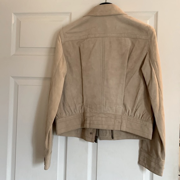 NWT Coach suede leather jacket coat women Sz 12 - Picture 5 of 9